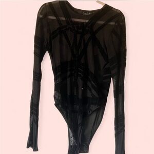 TWISTED FANTASIES MESH BODYSUIT | WIDOW (SITE SOLD OUT)